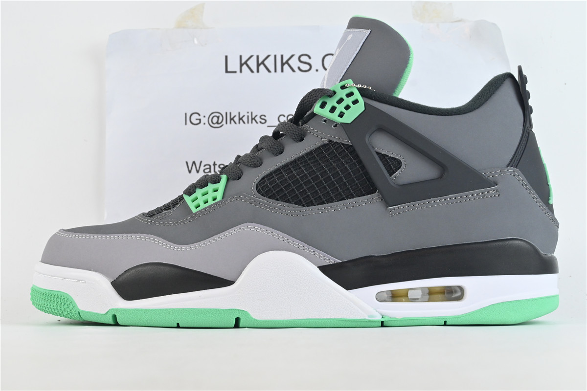 Air Jordan 4 Retro Green Glow